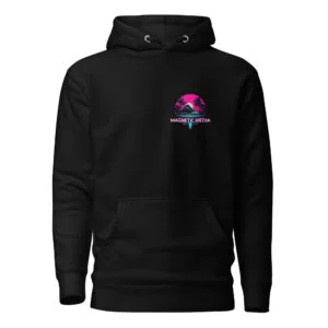 Magnetic Media Logo on Left Chest Unisex Hoodie