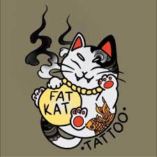 Fat Kat Tattoo Logo