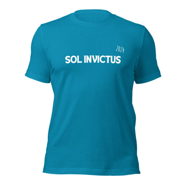 Sol Invictus 2024 Unisex T-shirt front aqua