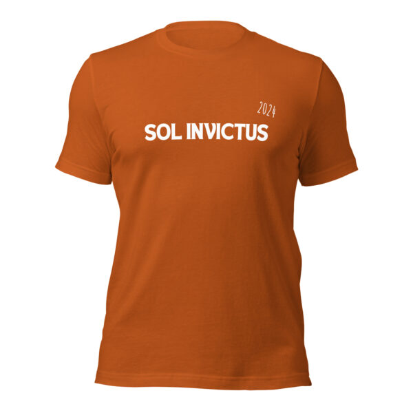 Sol Invictus 2024 Unisex T-shirt front autumn