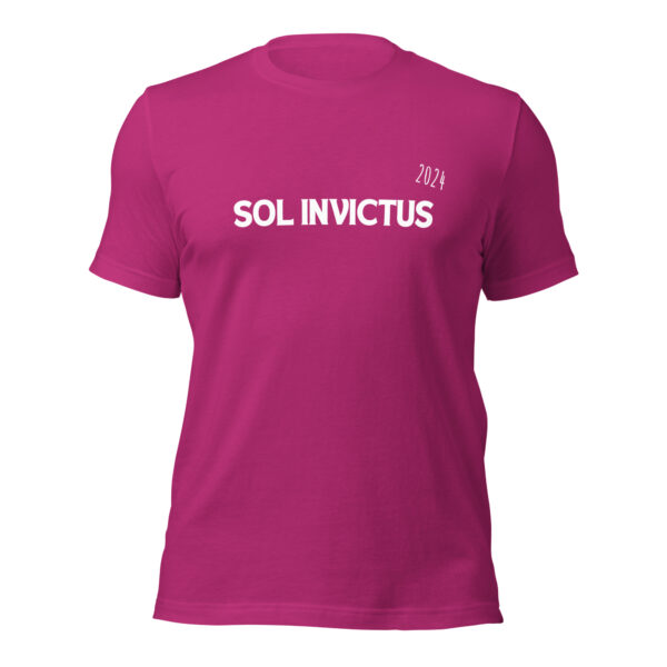 Sol Invictus 2024 Unisex T-shirt front berry