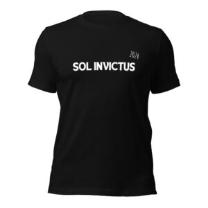 Sol Invictus 2024 Unisex T-shirt front black