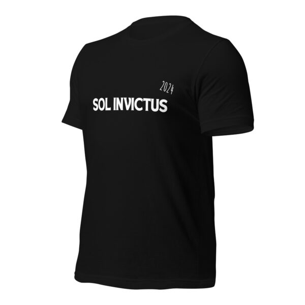 Sol Invictus 2024 Unisex T-shirt side 1 black