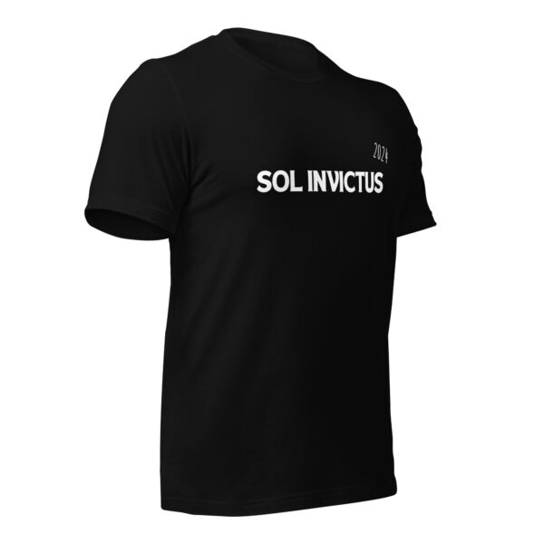 Sol Invictus 2024 Unisex T-shirt side 2 black