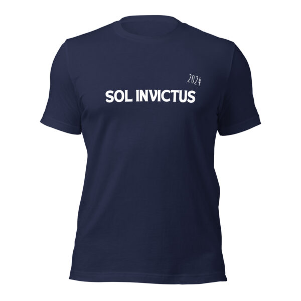 Sol Invictus 2024 Unisex T-shirt front navy