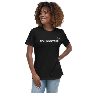 Sol Invictus 2024 women's T-shirt front black