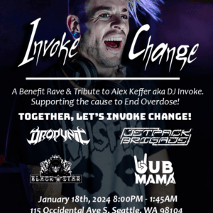 Invoke Change benefit show for Alex Keffer to raise funds for End Overdose.