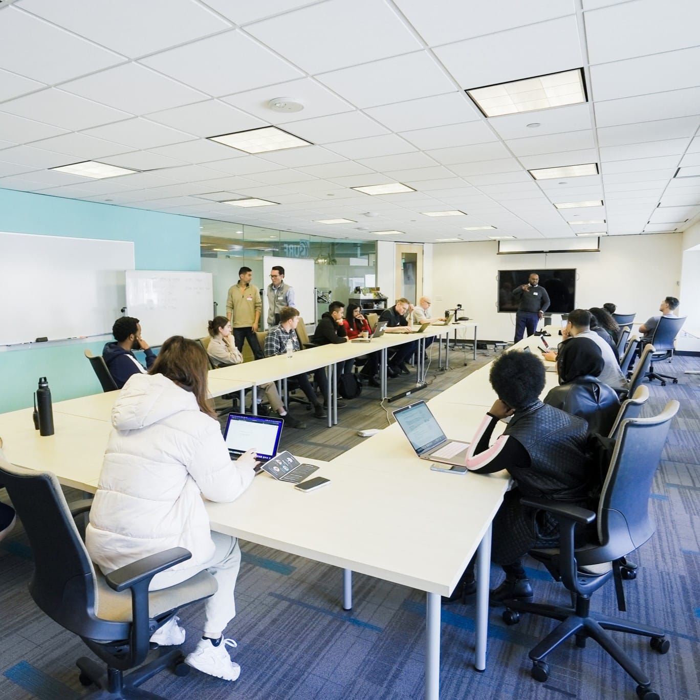 Educational tech workshop on innnovative AI by Leaner Startups with event production and planning by Magnetic Media